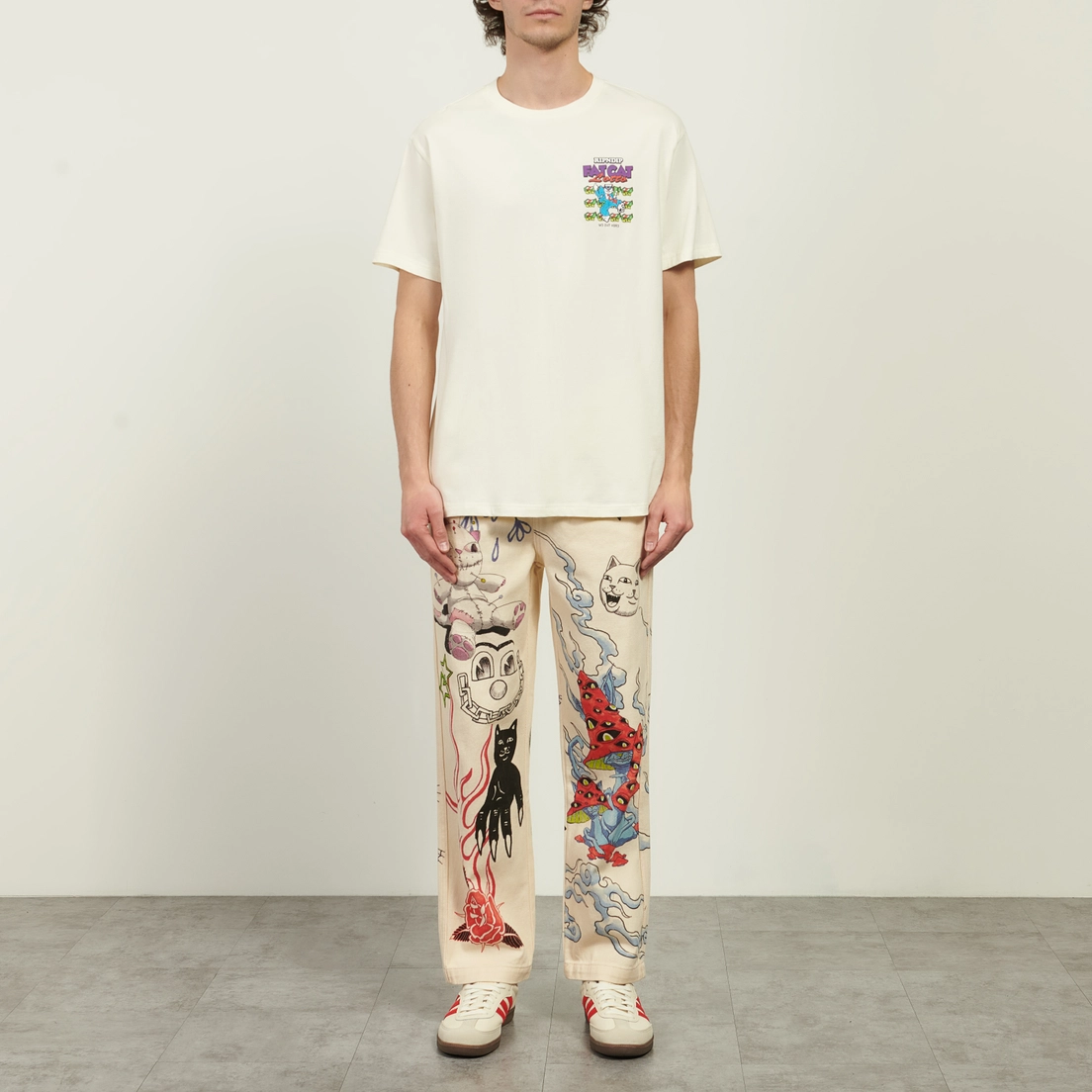 RIPNDIP Мужская футболка Fat Cat