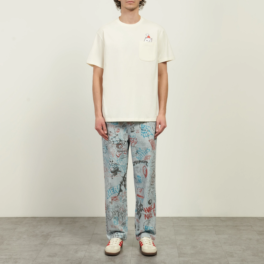 RIPNDIP Мужская футболка Lord Santa Pocket