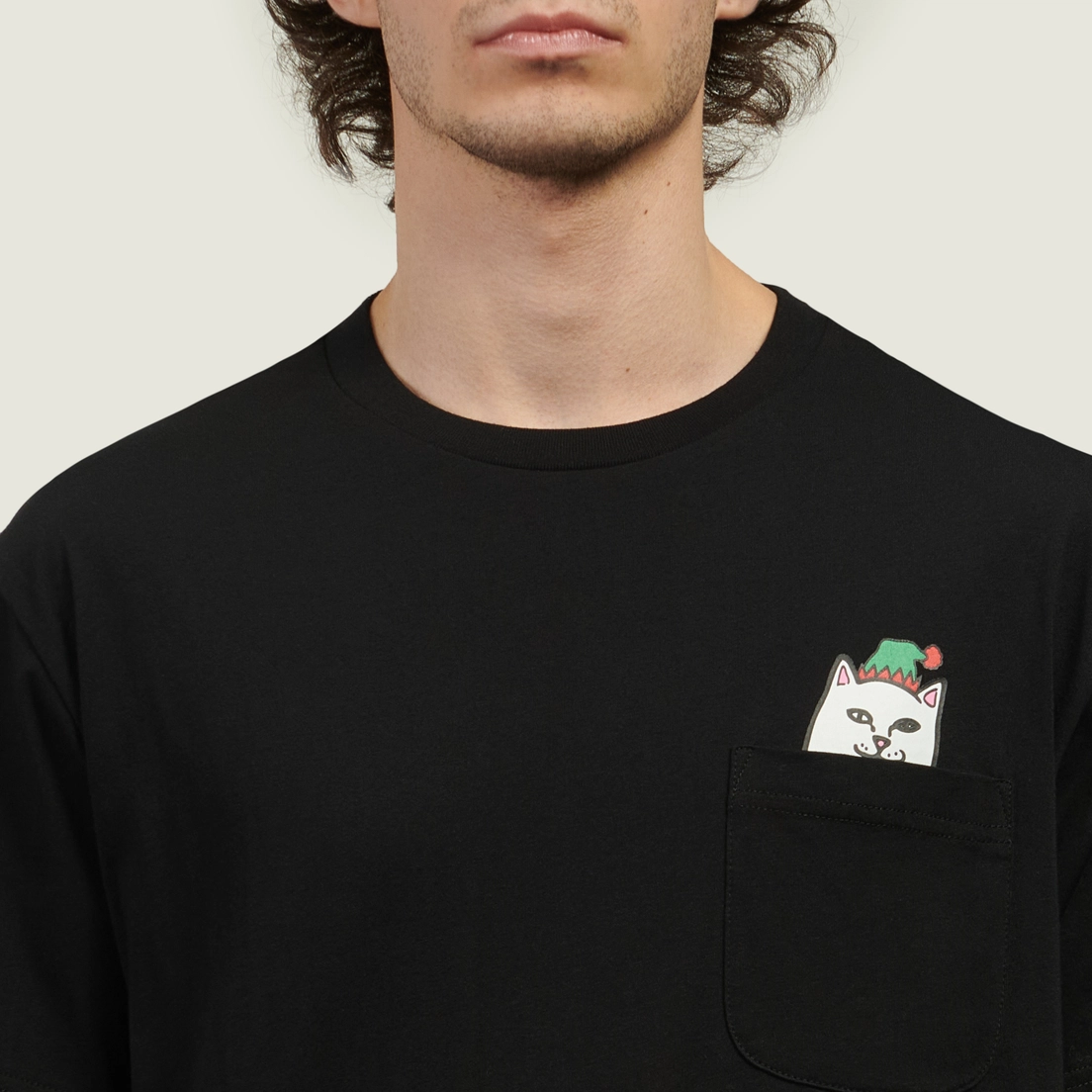 RIPNDIP Мужская футболка Lord Nermal Elf Pocket