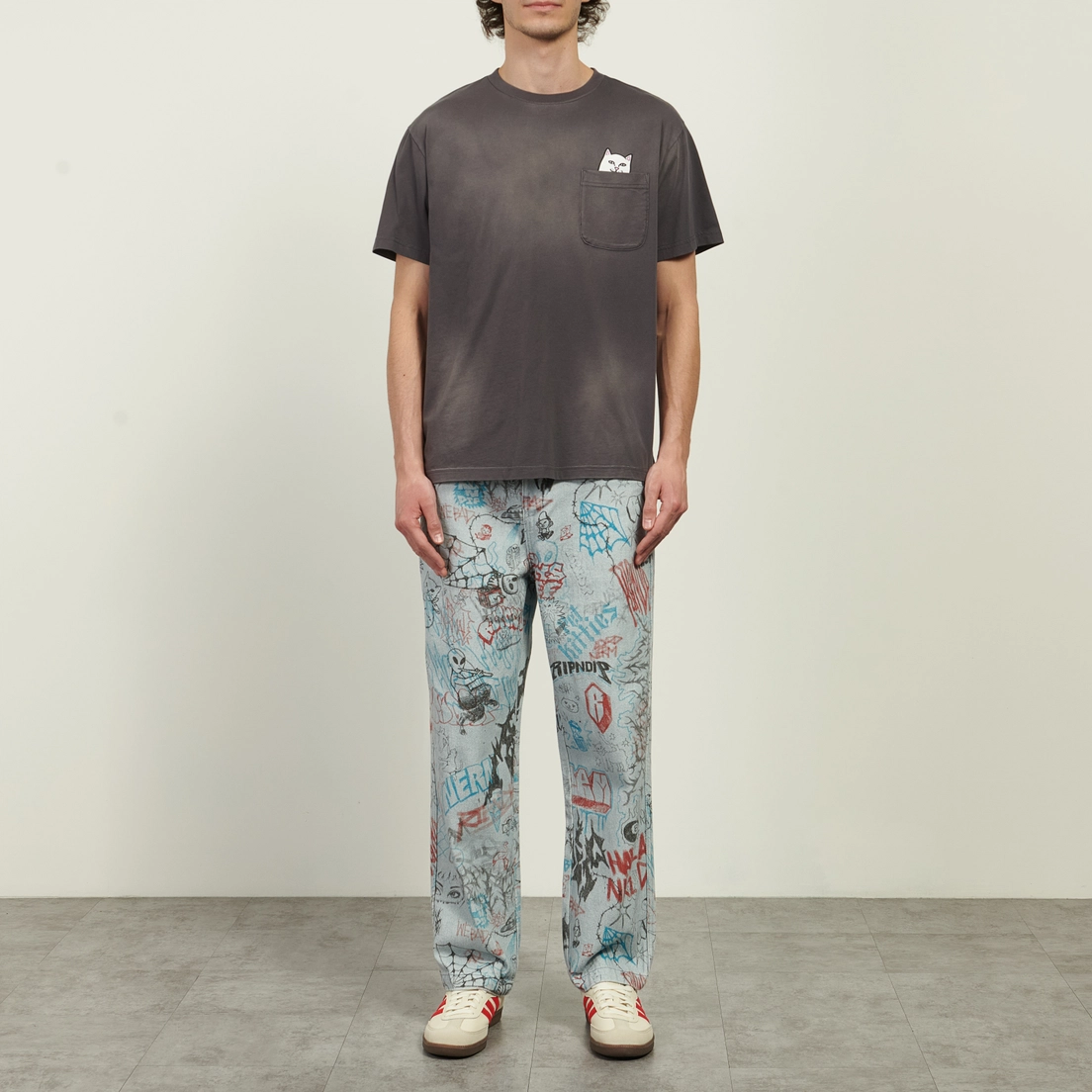 RIPNDIP Мужская футболка Lord Nermal Pocket