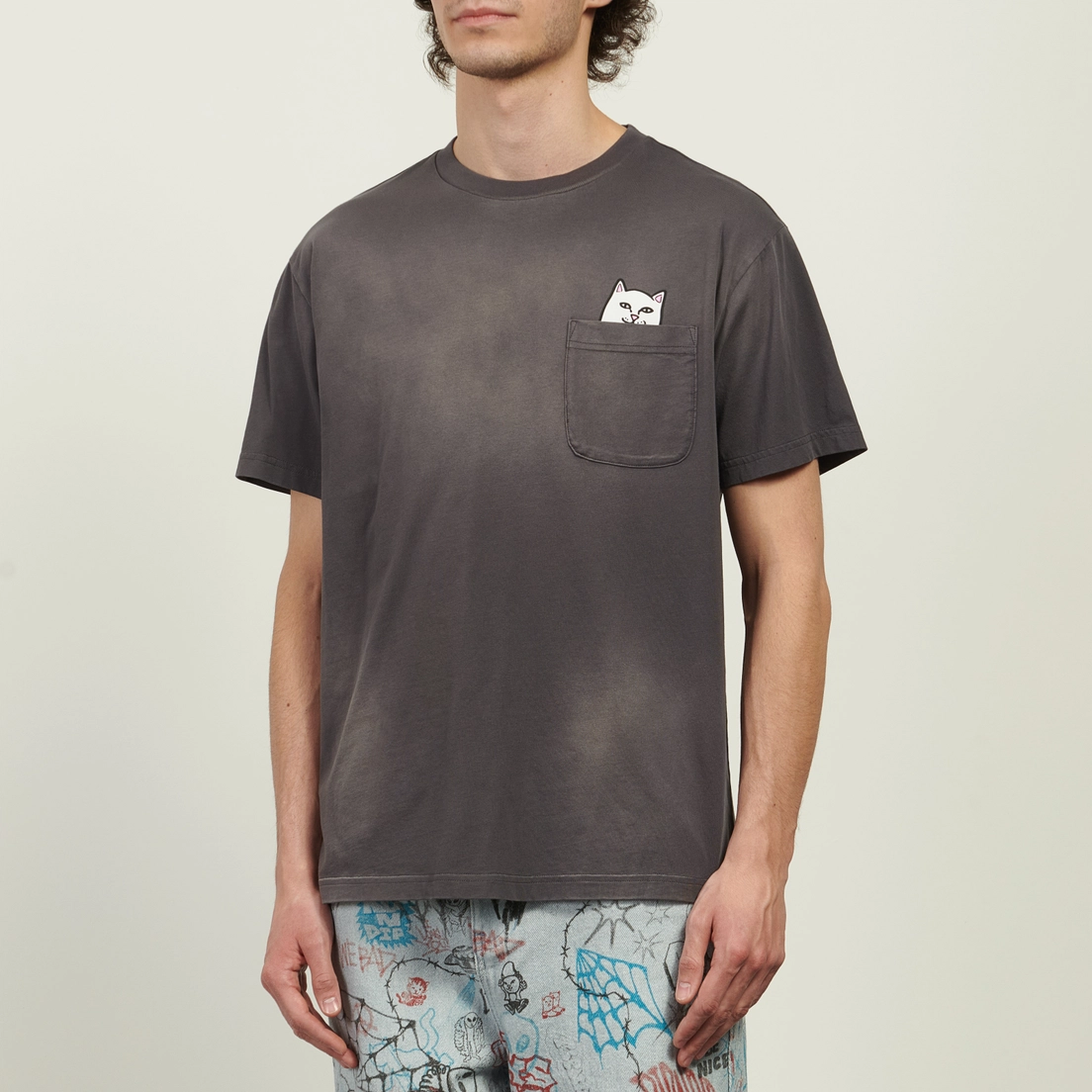 RIPNDIP Мужская футболка Lord Nermal Pocket