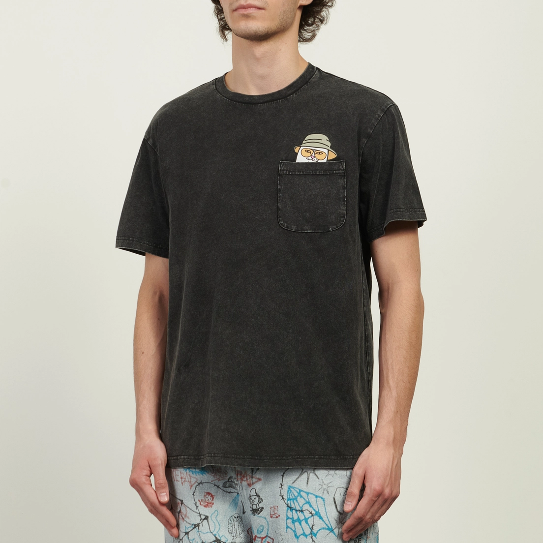 RIPNDIP Мужская футболка Nermal S Thompson Pocket