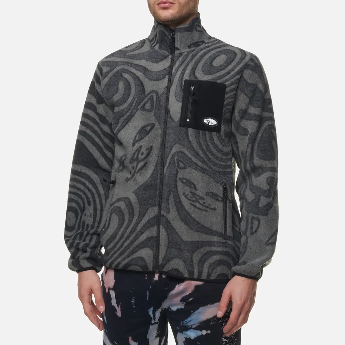 RIPNDIP Мужская флисовая куртка Hypnotic Polar Fleece