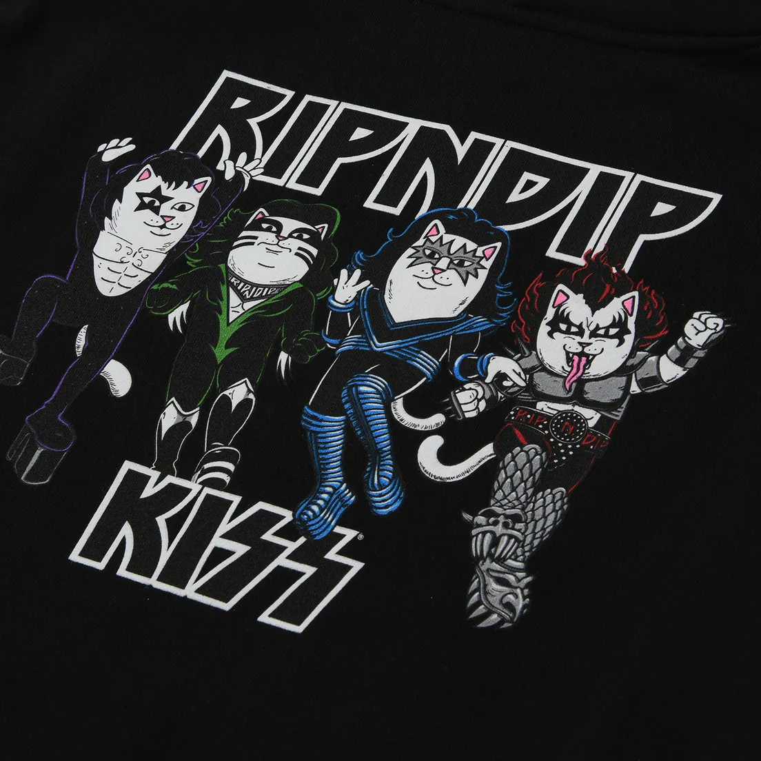 RIPNDIP Мужская толстовка x KISS Online Made For Lovin' Hoodie
