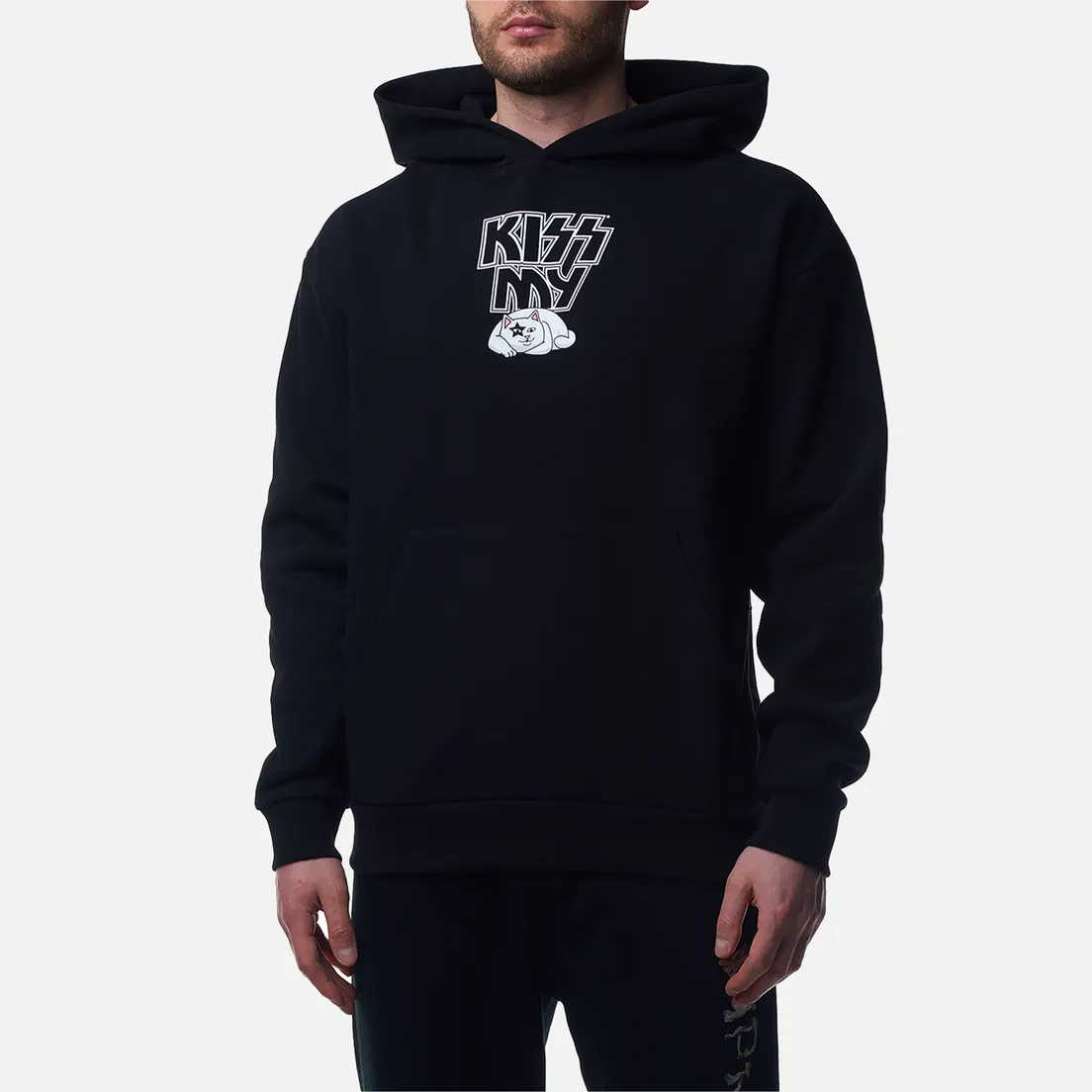 RIPNDIP Мужская толстовка x KISS Online Kiss My Starchild Hoodie