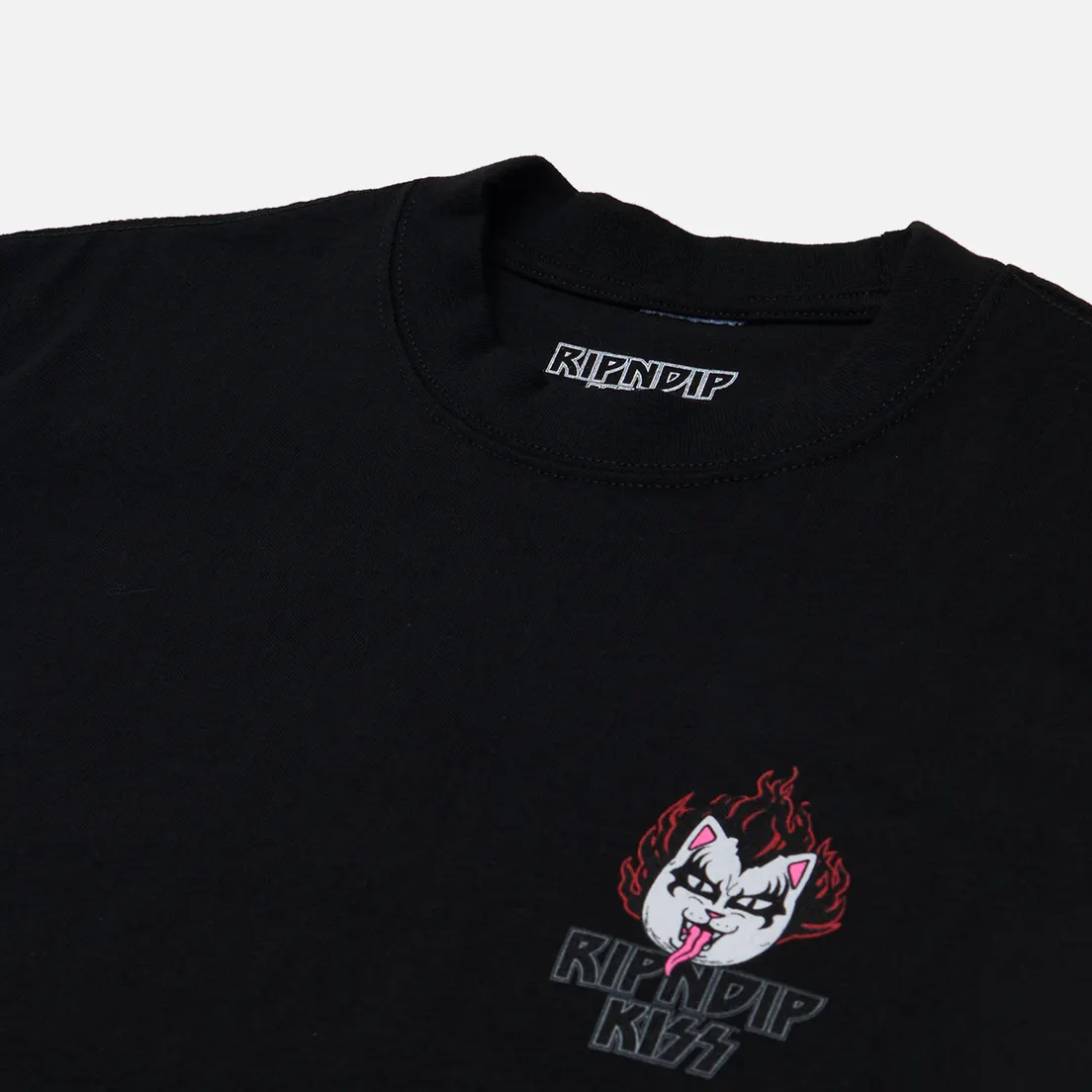 RIPNDIP Мужская футболка x KISS Online Heavens On Fire
