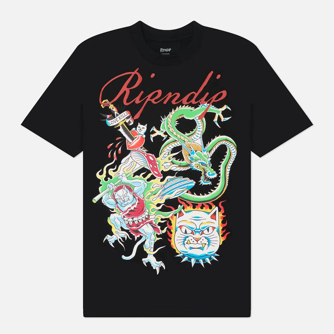 RIPNDIP Мужская футболка Inked