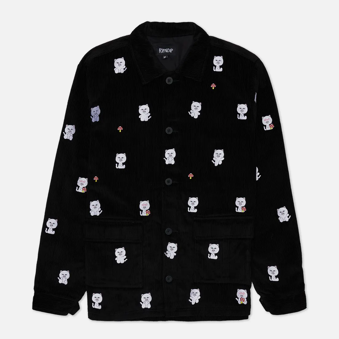 RIPNDIP Мужская рабочая куртка Hello Nermy Corduroy