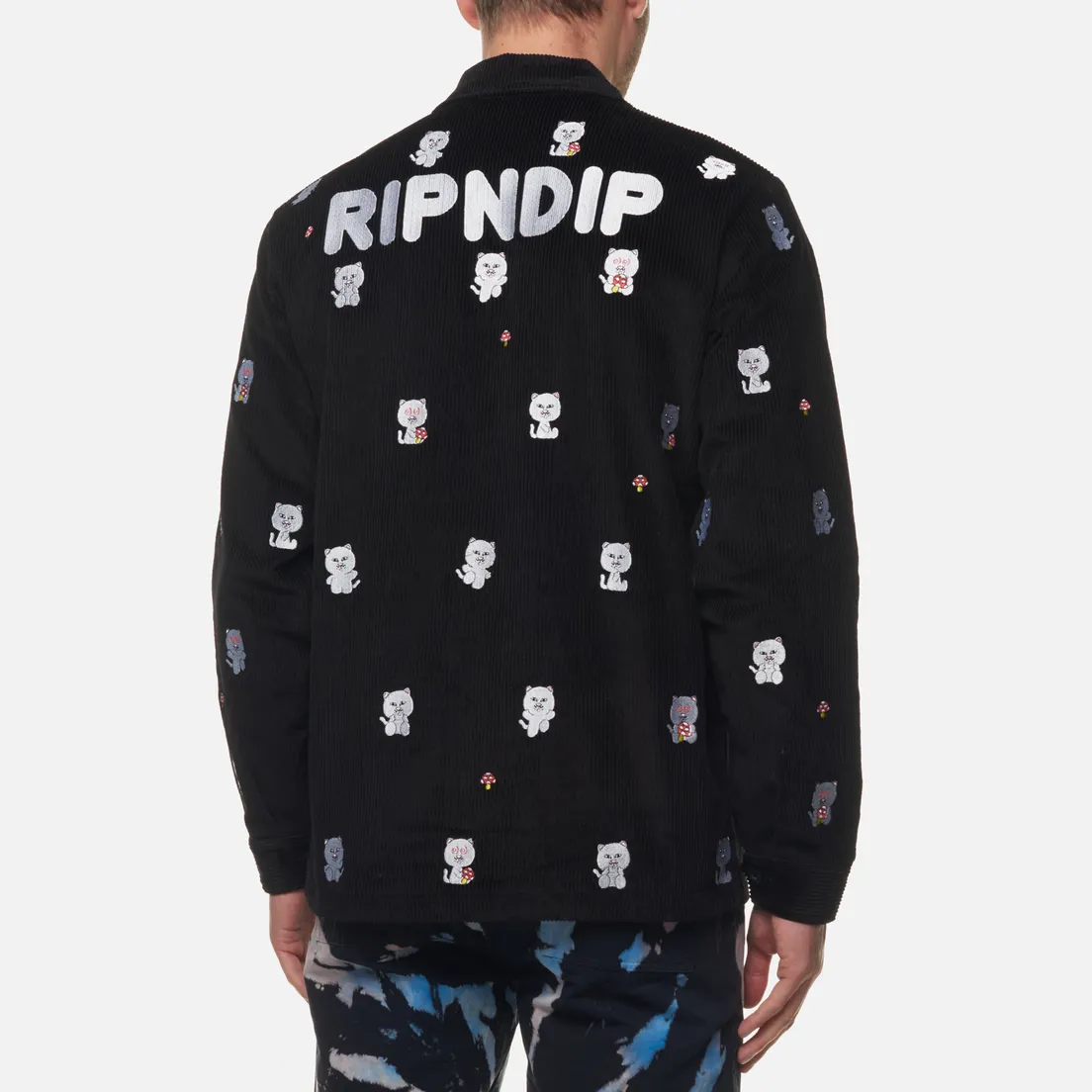 RIPNDIP Мужская рабочая куртка Hello Nermy Corduroy