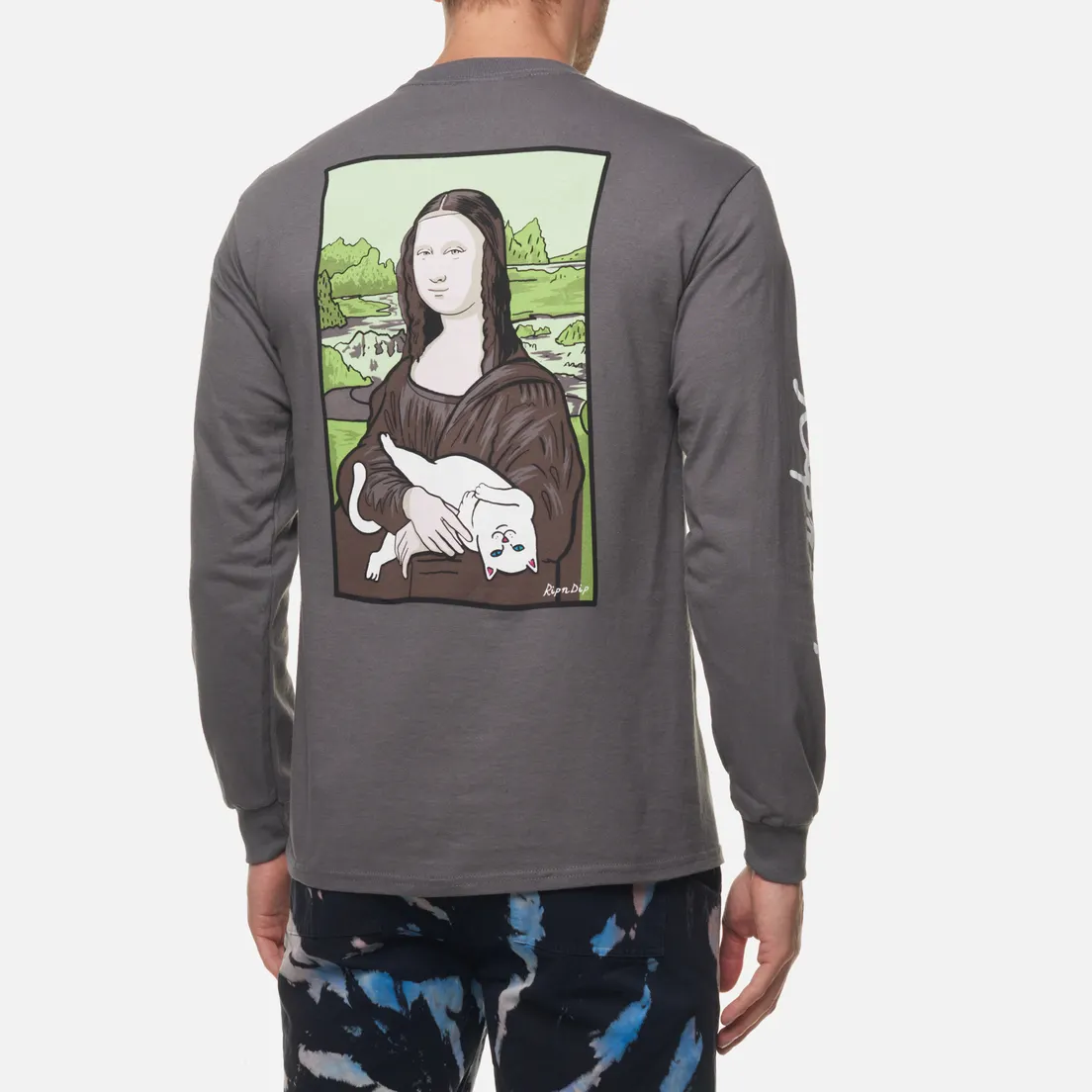 RIPNDIP Мужской лонгслив Nermal Lisa