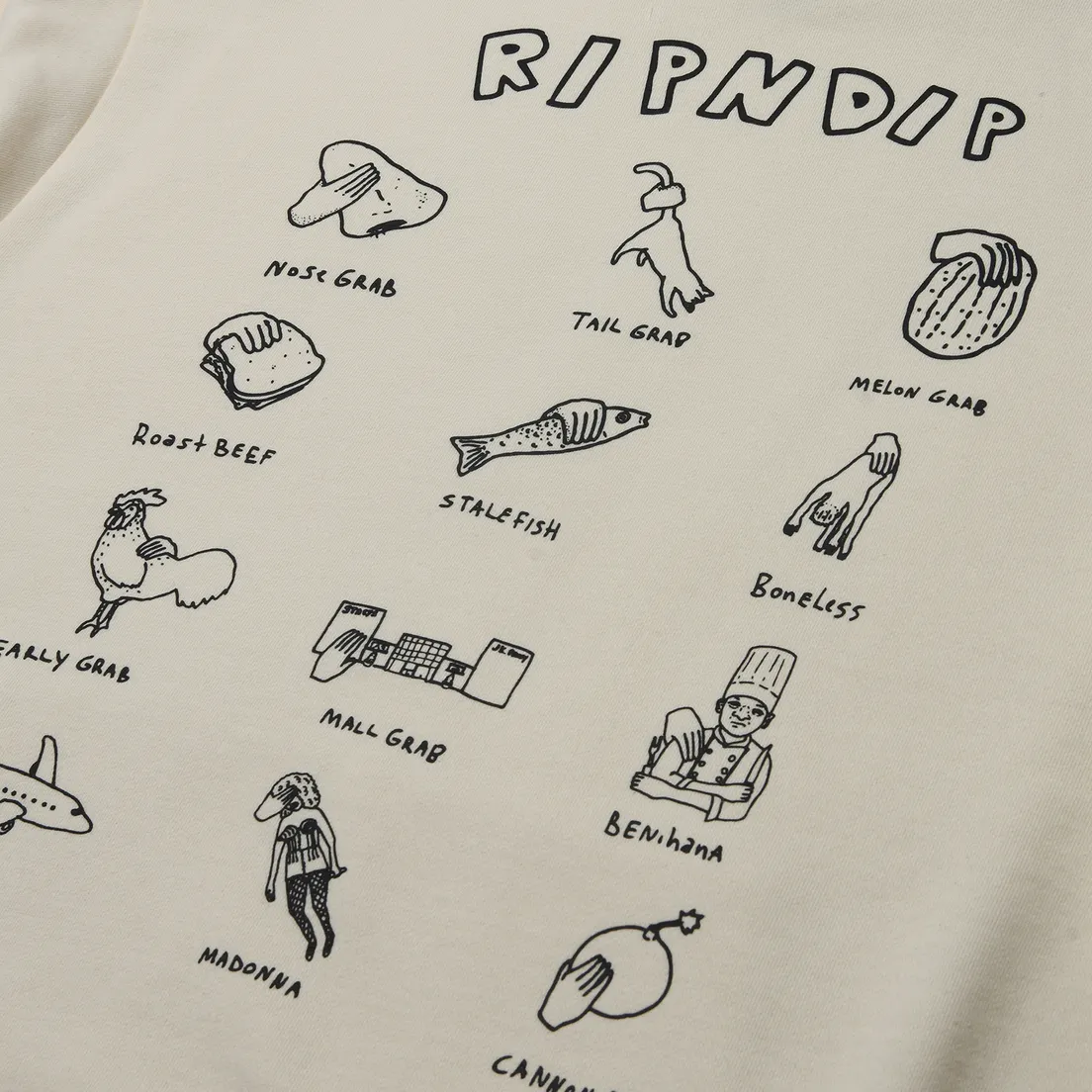 RIPNDIP Мужская толстовка Grabs Hoodie