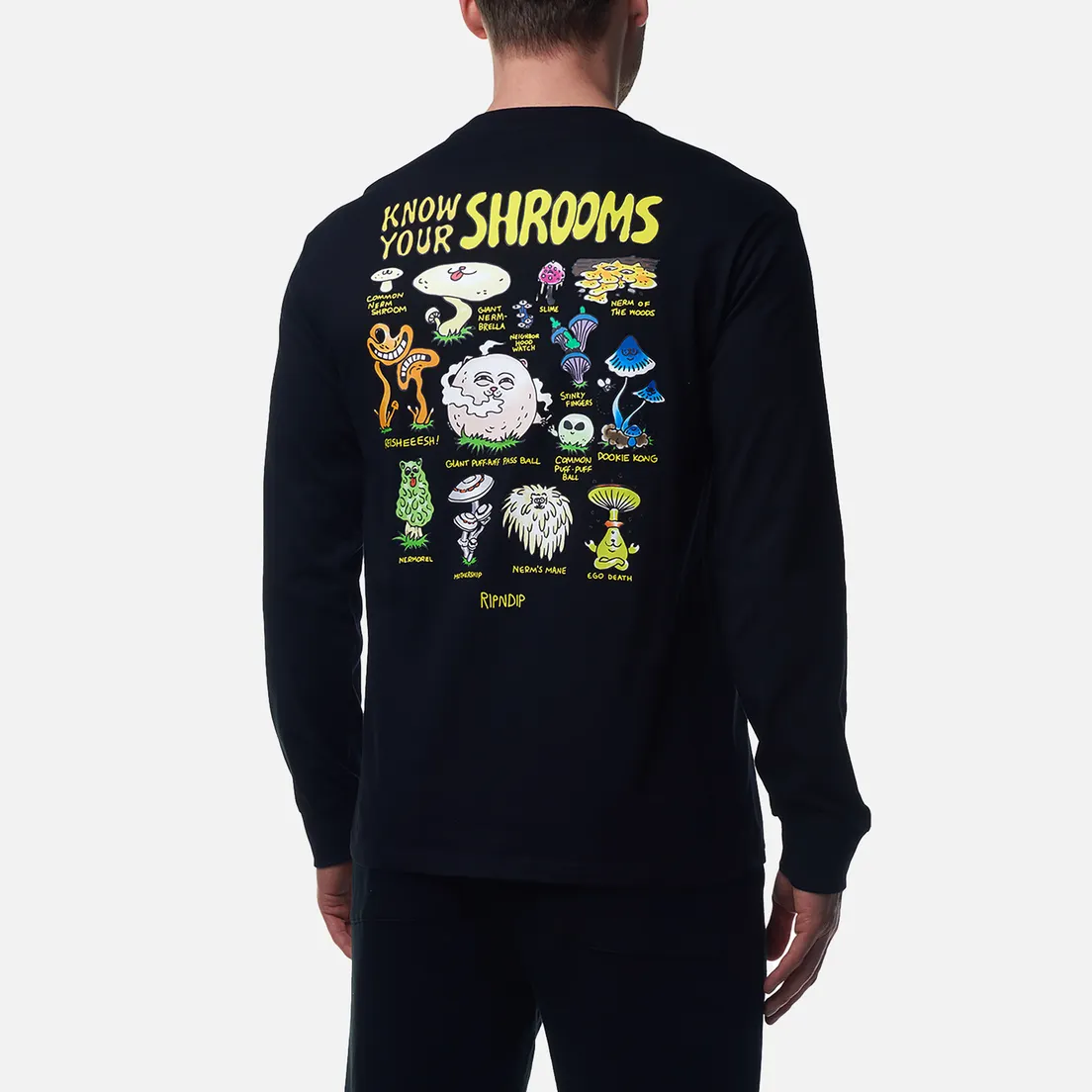 RIPNDIP Мужской лонгслив Know Ur Shrooms