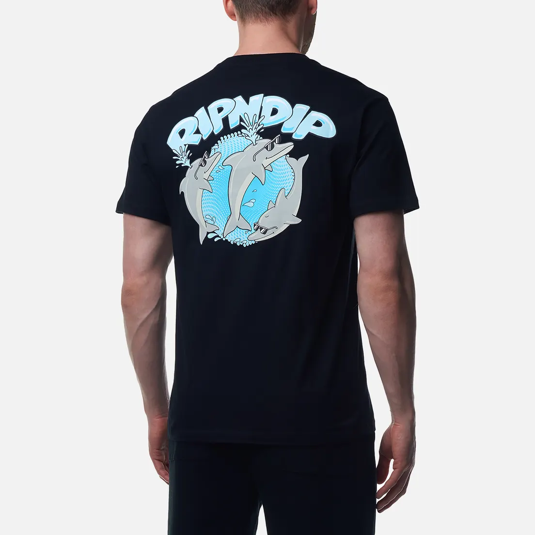 RIPNDIP Мужская футболка Dolphin Dudes