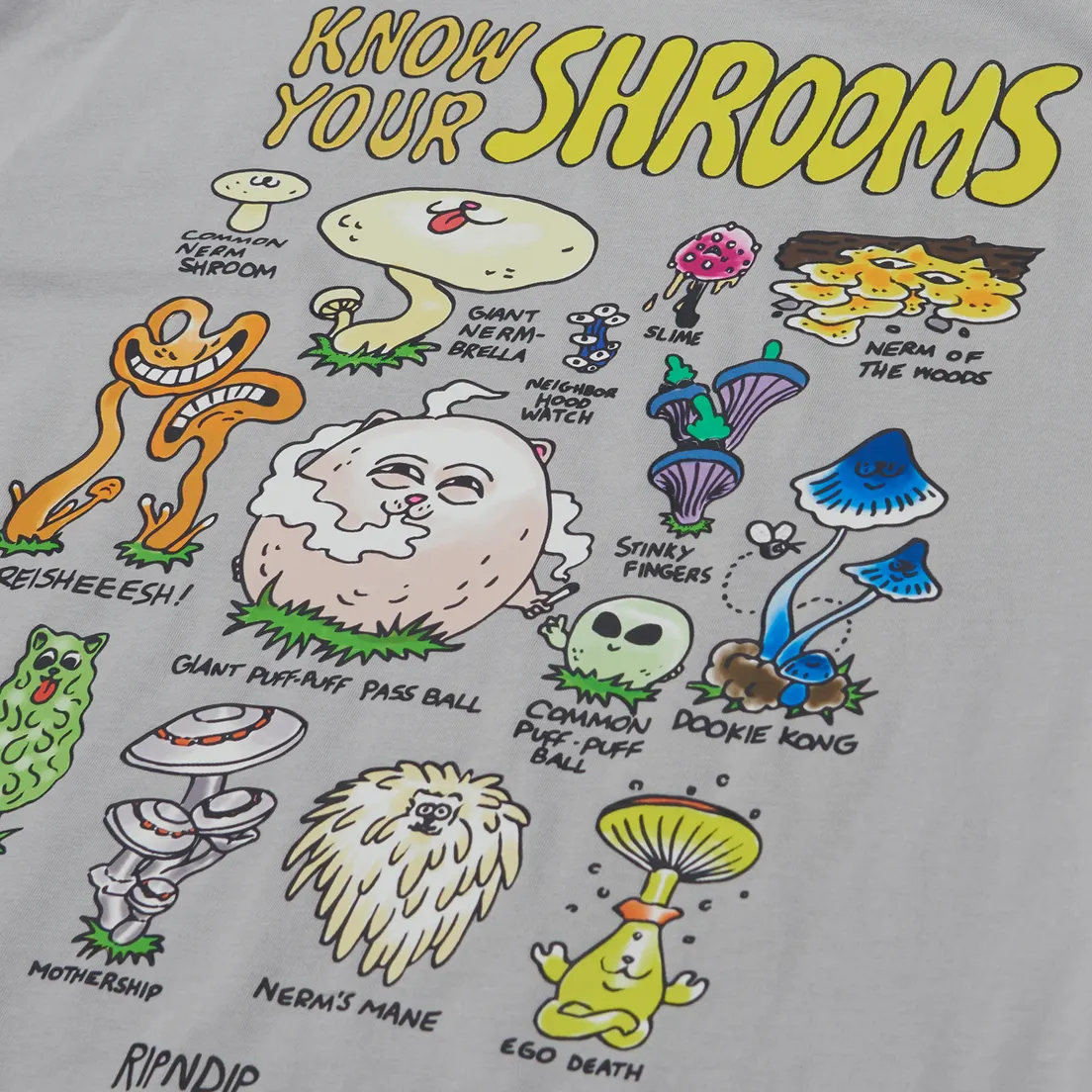 RIPNDIP Мужская футболка Know Ur Shrooms