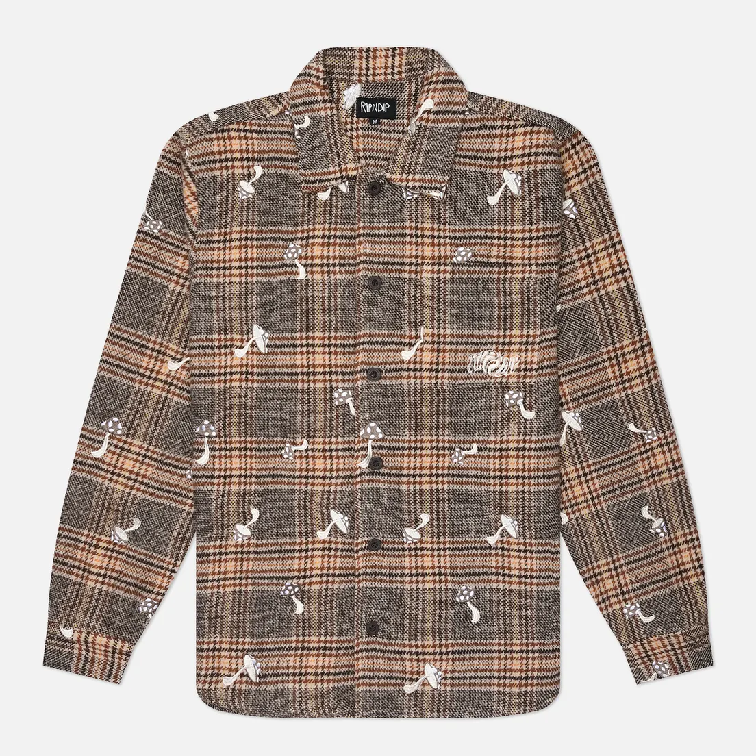 RIPNDIP Мужская рубашка Euphoria Button Up Plaid