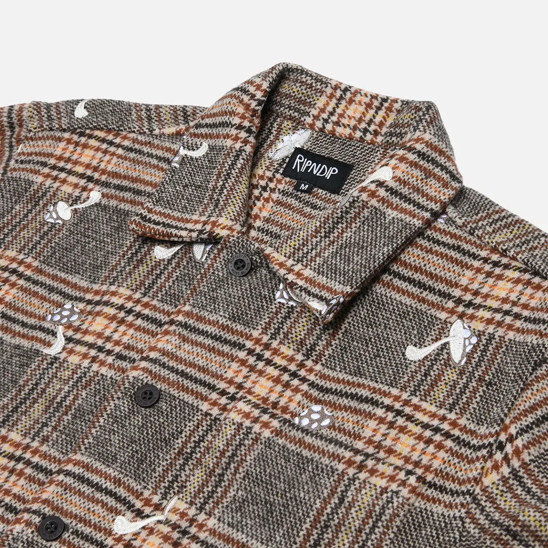 RIPNDIP Мужская рубашка Euphoria Button Up Plaid