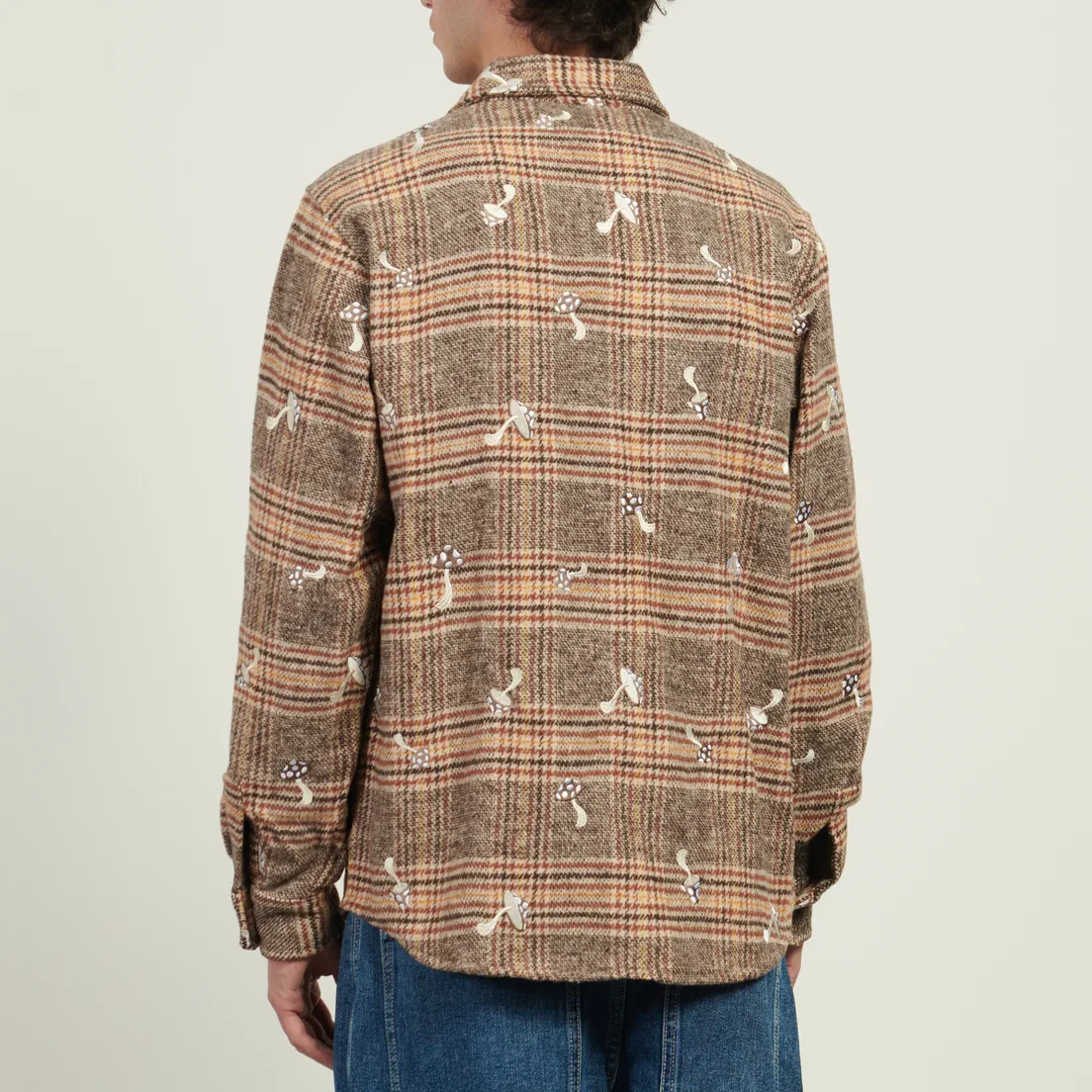 RIPNDIP Мужская рубашка Euphoria Button Up Plaid