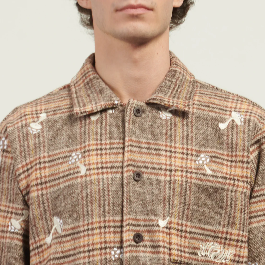 RIPNDIP Мужская рубашка Euphoria Button Up Plaid