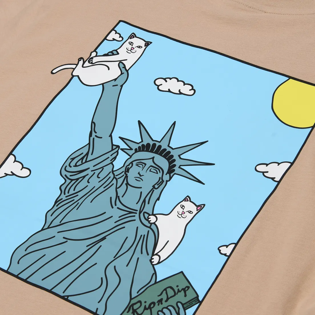RIPNDIP Мужская футболка Liberty Pocket