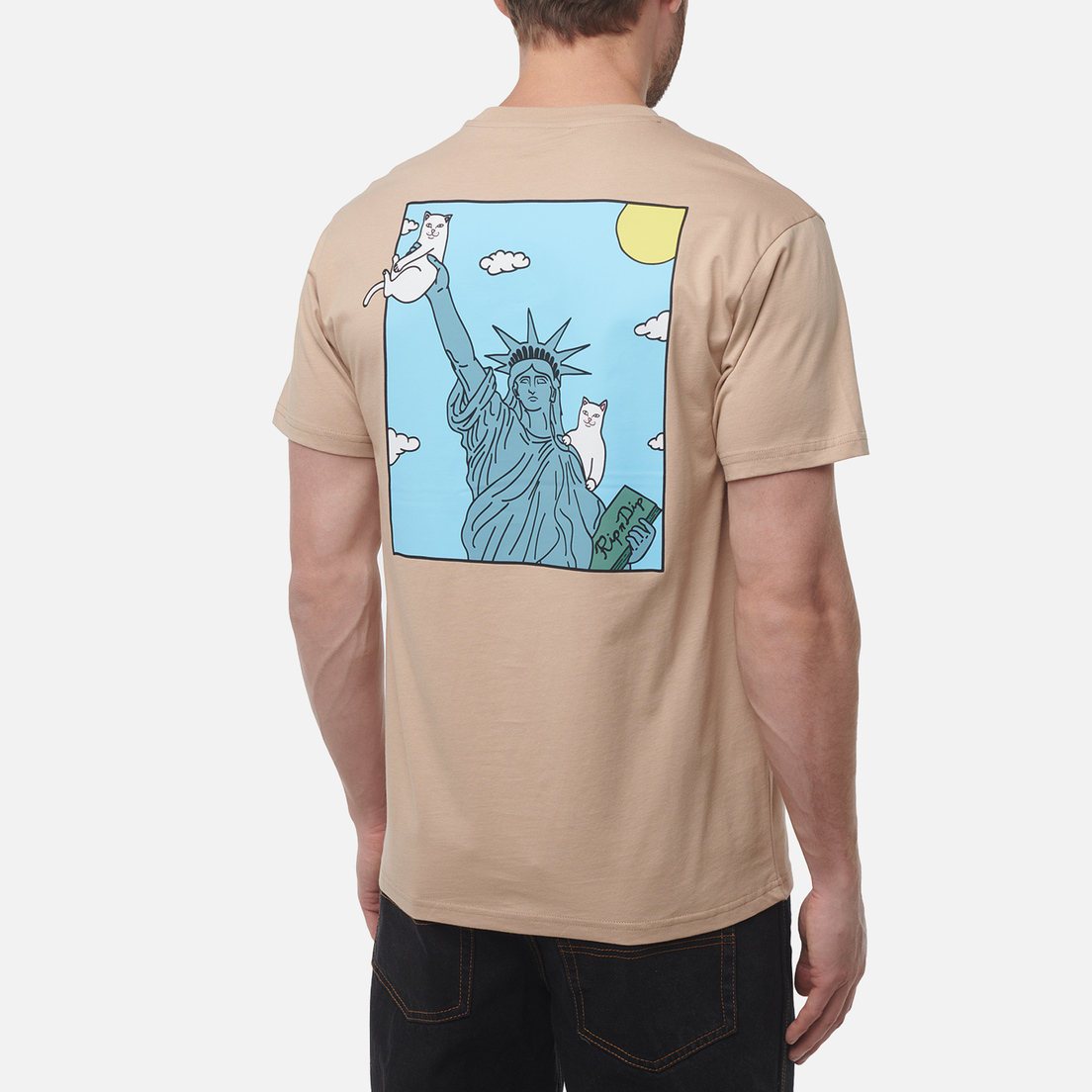 RIPNDIP Мужская футболка Liberty Pocket