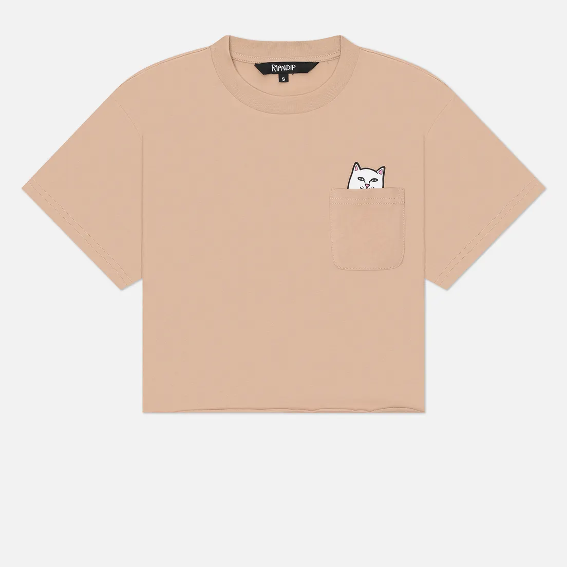 RIPNDIP Женская футболка Lord Nermal Cropped Baby Pocket