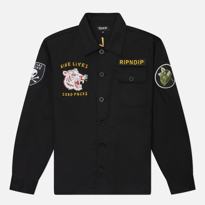 Мужская рубашка RIPNDIP Nine Military