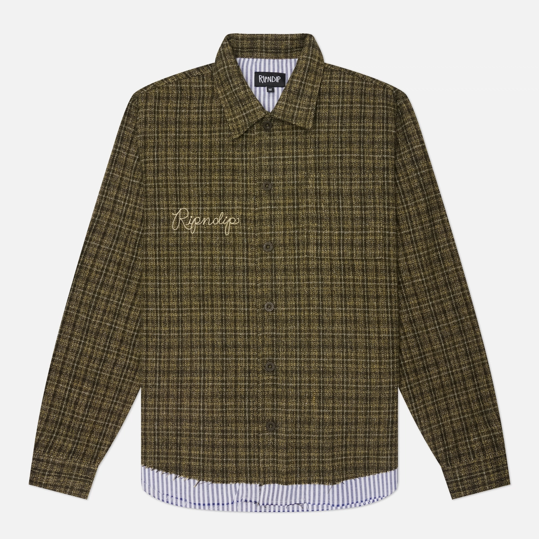 RIPNDIP Мужская рубашка Where The Flowers Bloom Flannel