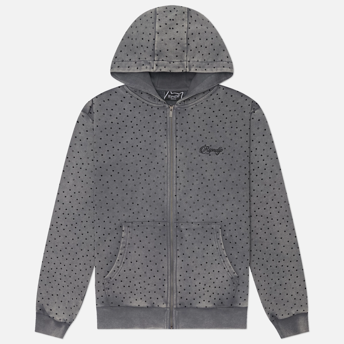 RIPNDIP Мужская толстовка Ripngems Zip-Up Hoodie