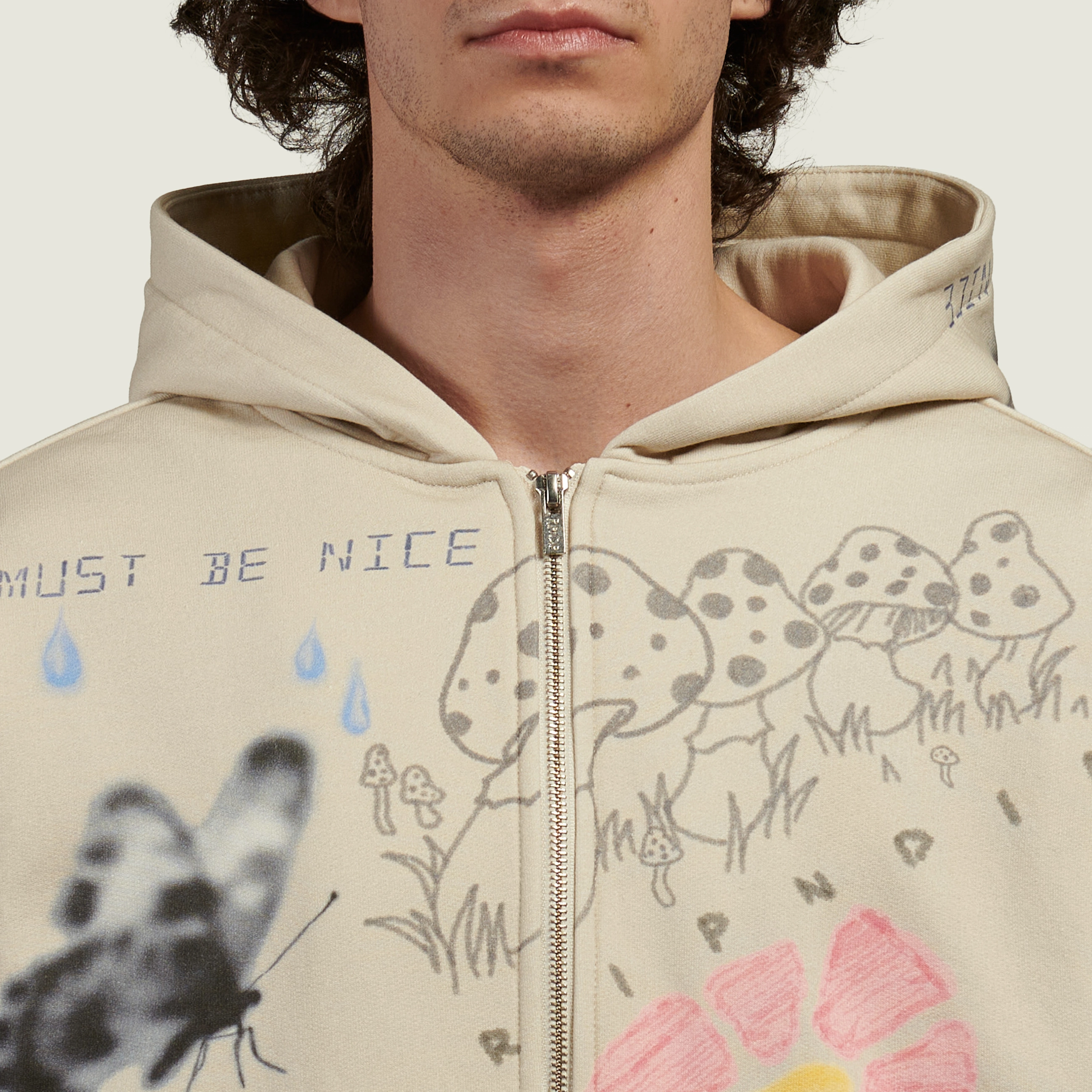 Мужская толстовка RIPNDIP Goosebumps Zip Hoodie, RNDSPR26109