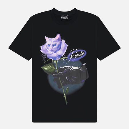 Мужская футболка RIPNDIP Rose, цвет чёрный, размер L