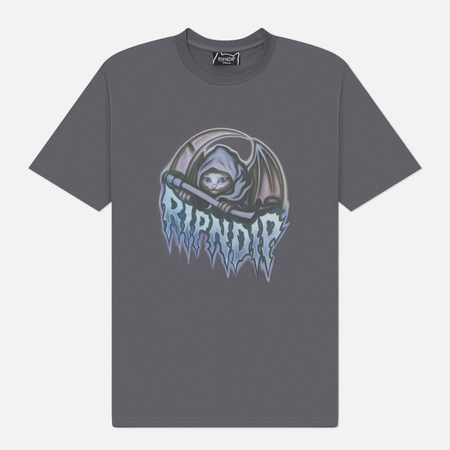 Мужская футболка RIPNDIP Out Of Time, цвет серый, размер M