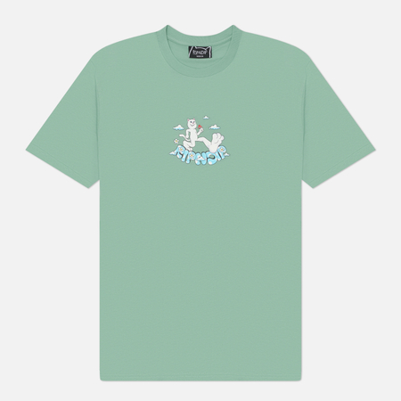 Мужская футболка RIPNDIP Heaven To Me, цвет зелёный, размер XL