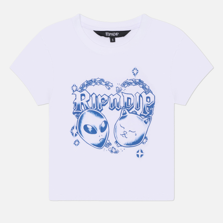 Женская футболка RIPNDIP Kali Cropped Baby, цвет белый, размер M
