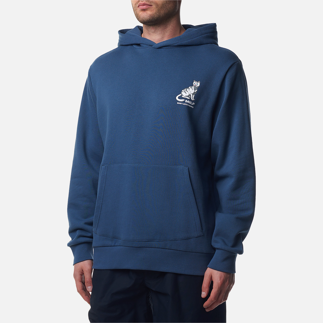 RIPNDIP Мужская толстовка Man I Love Felines Hoodie