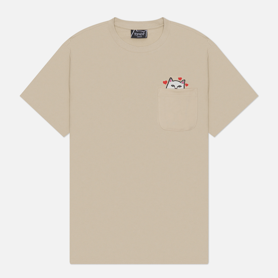 RIPNDIP Мужская футболка Nermal Loves Pocket