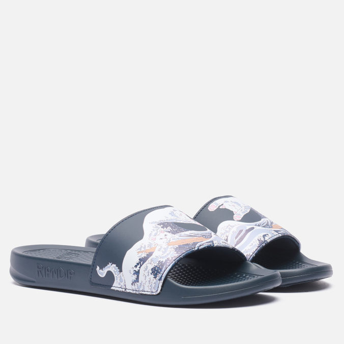 Сланцы RIPNDIP Great Wave, цвет синий