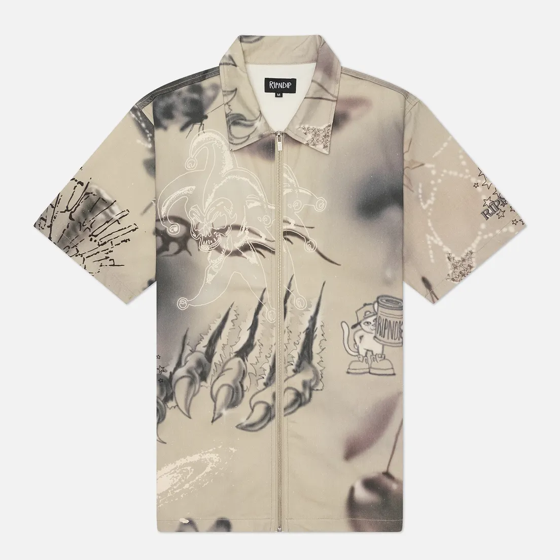 RIPNDIP Мужская рубашка Stargazing Zip Up