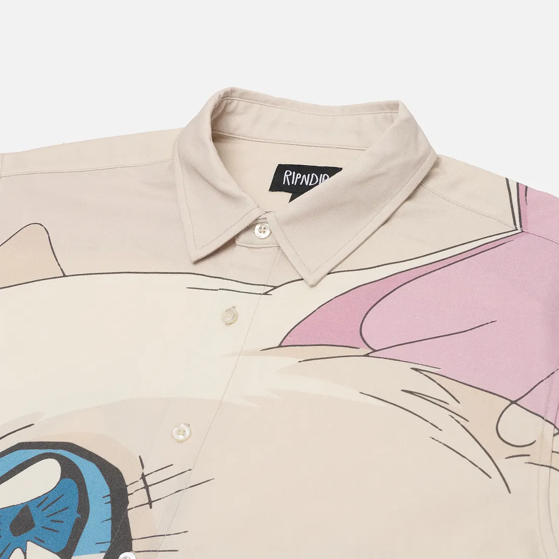RIPNDIP Мужская рубашка Metal Claw Button Up