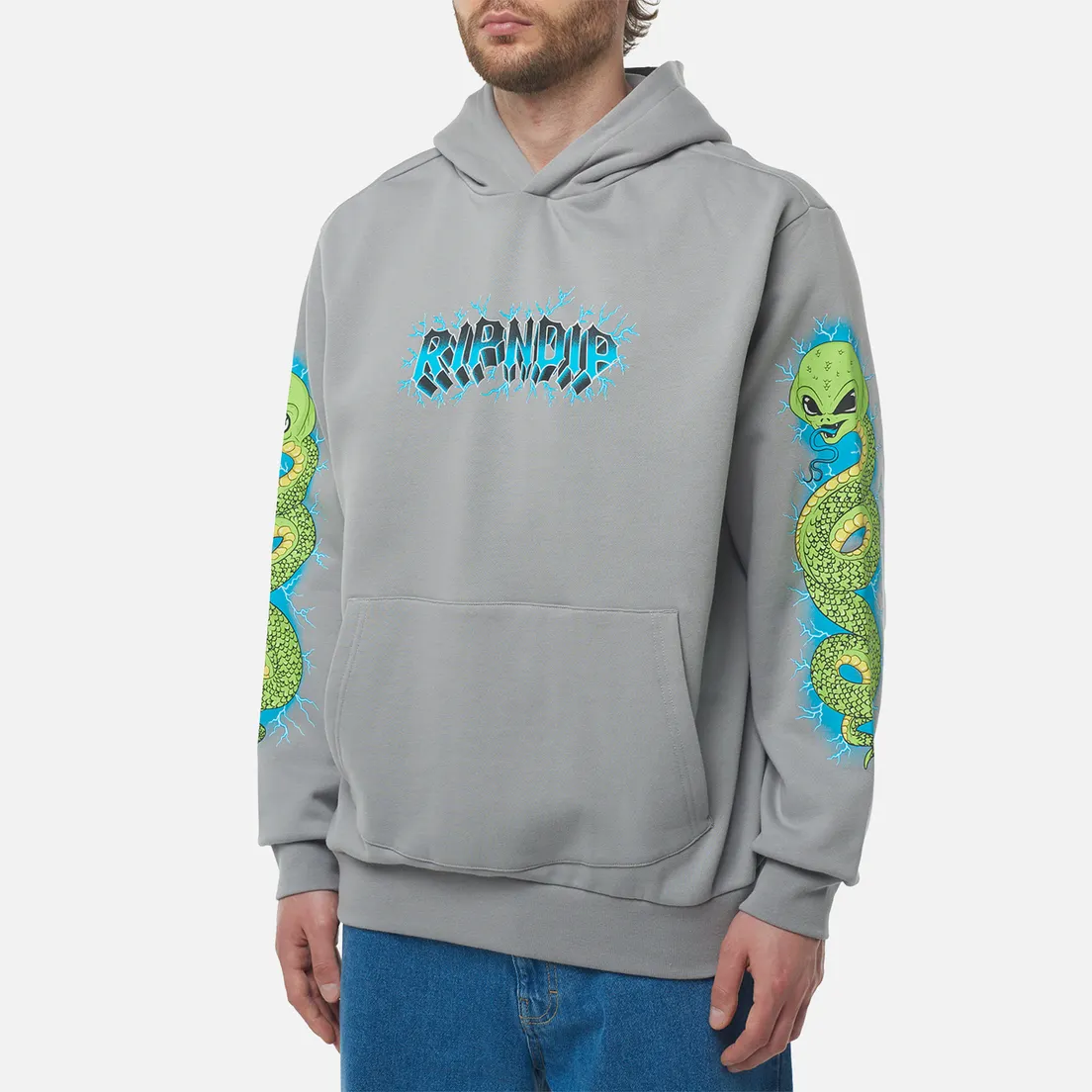 RIPNDIP Мужская толстовка Skull And Bones Hoodie