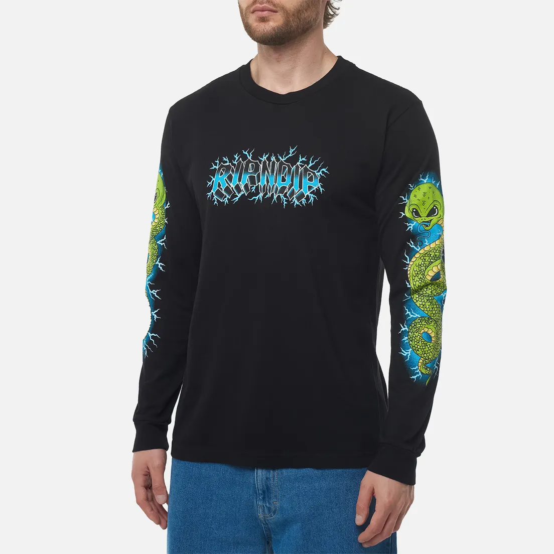 RIPNDIP Мужской лонгслив Skull And Bones