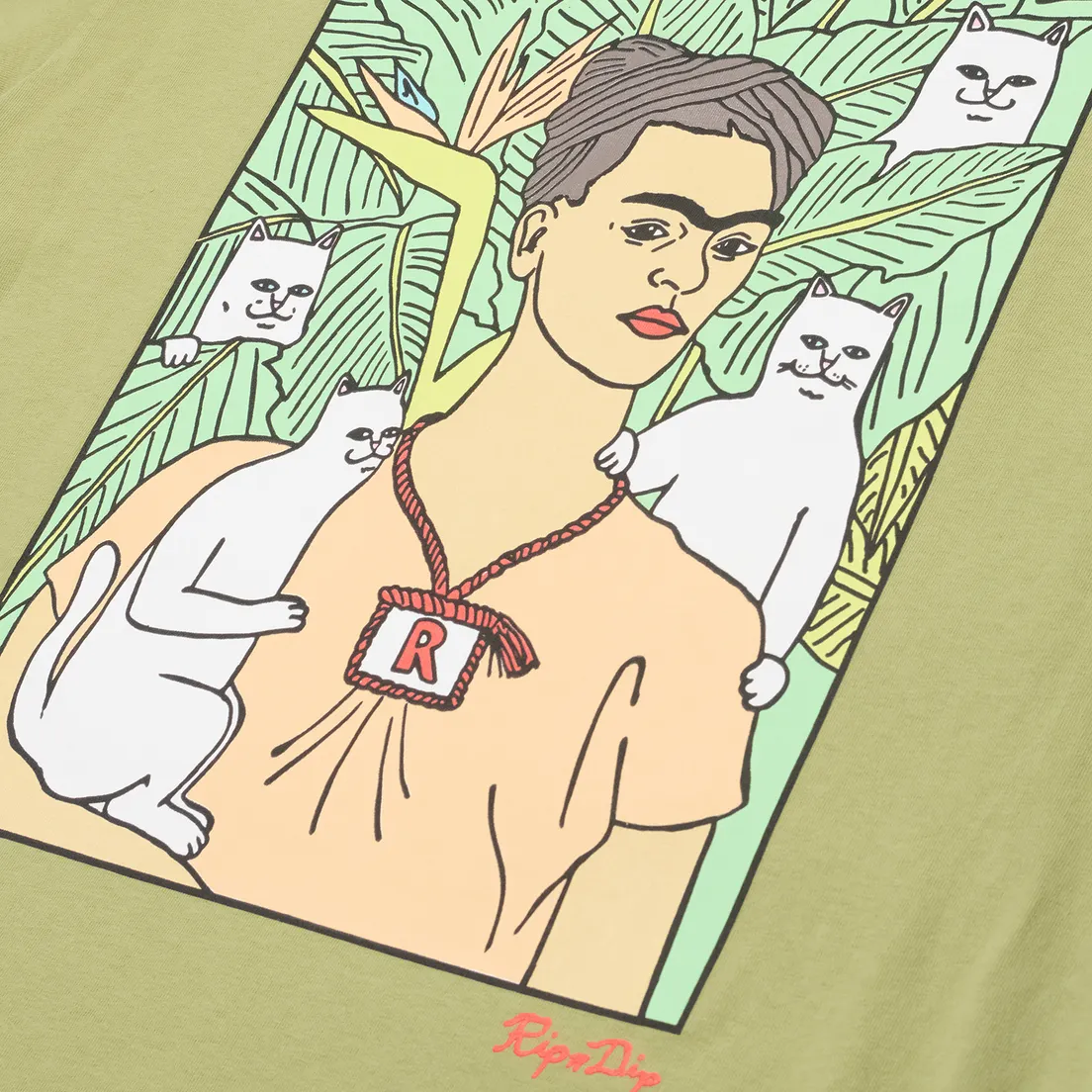 RIPNDIP Мужская футболка Nermal Portrait