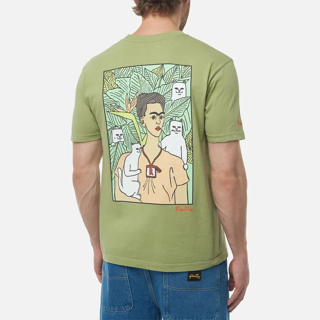 RIPNDIP Мужская футболка Nermal Portrait