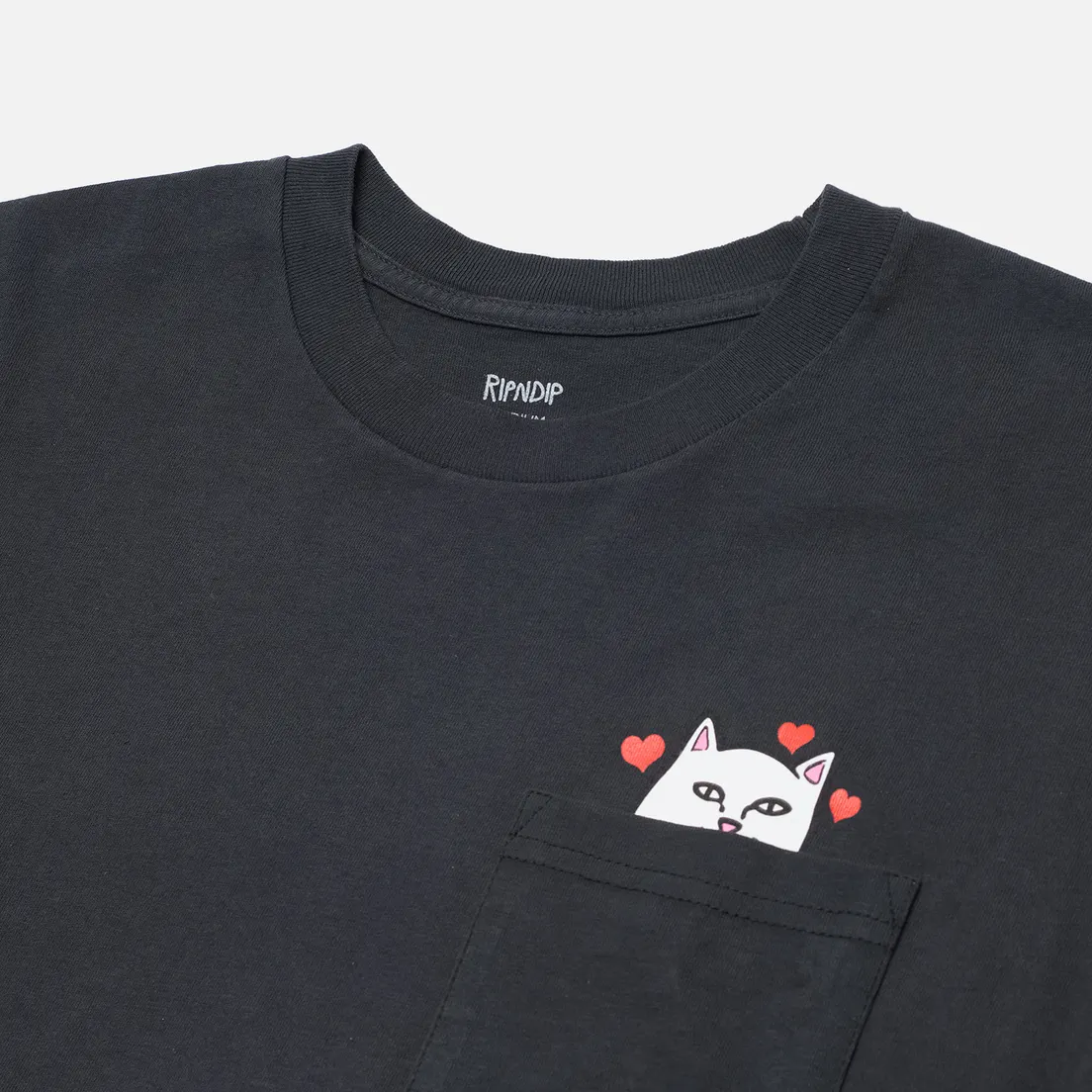 RIPNDIP Мужская футболка Nermal Loves Pocket