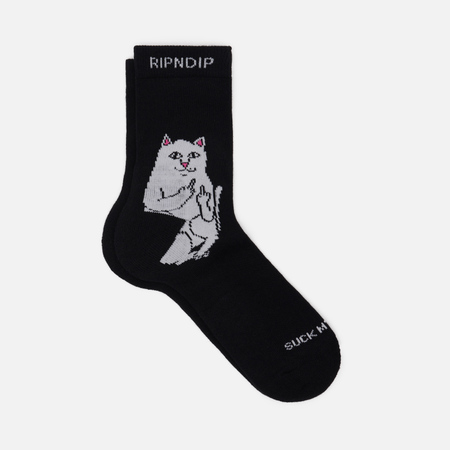  Носки RIPNDIP Lord Nermal SMT, цвет чёрный, размер 40-46 EU