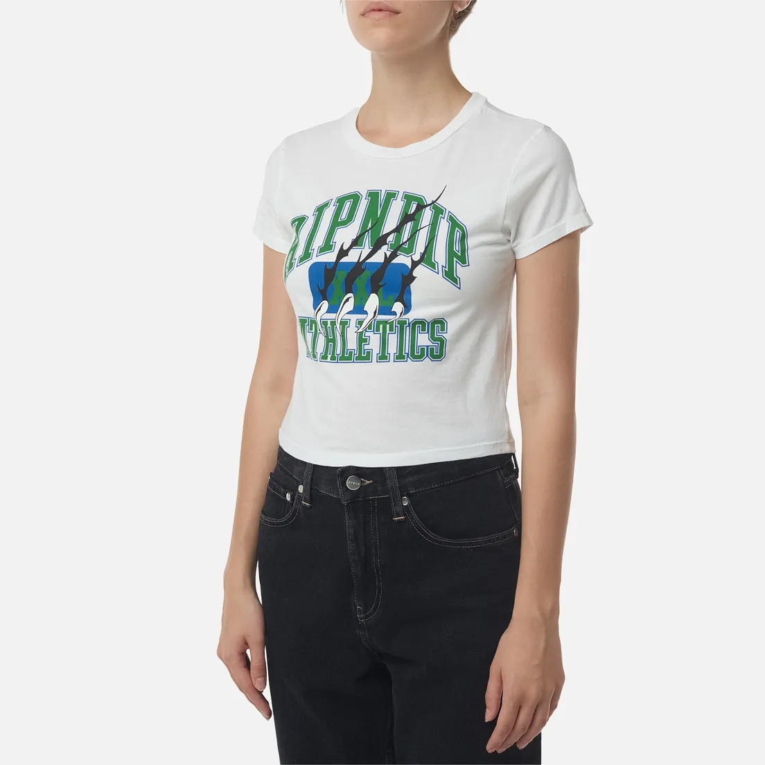 RIPNDIP Женская футболка Ripndip Athletics Cropped Baby