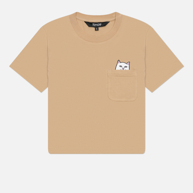 Женская футболка RIPNDIP Lord Nermal Cropped Pocket