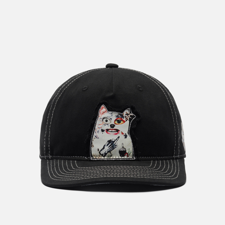 Кепка RIPNDIP Lord Nermal Collage Snapback, цвет чёрный