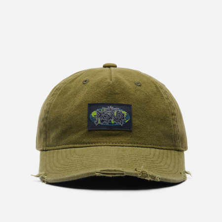 Кепка RIPNDIP Worldwide Madness Snapback, цвет оливковый