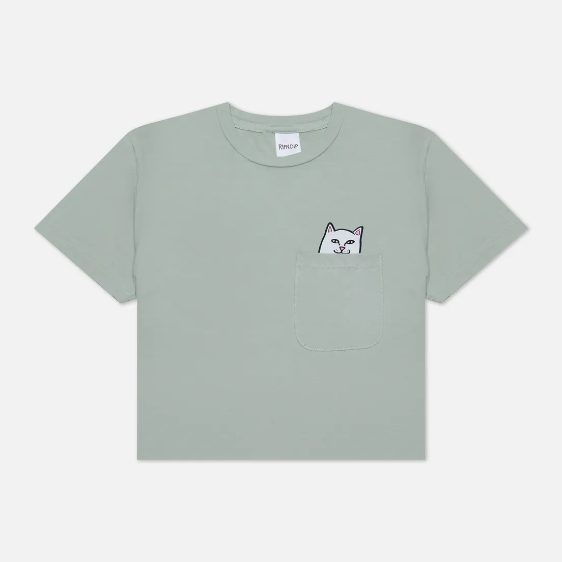RIPNDIP Женская футболка Lord Nermal Peace Cropped Pocket