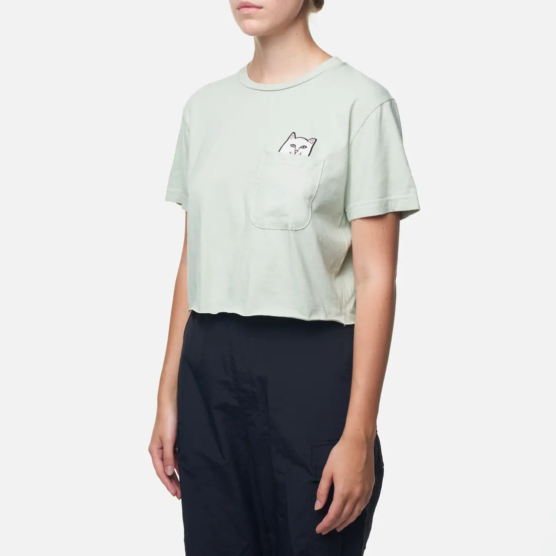RIPNDIP Женская футболка Lord Nermal Peace Cropped Pocket